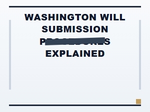 Washington Form Submission Procedures Explained